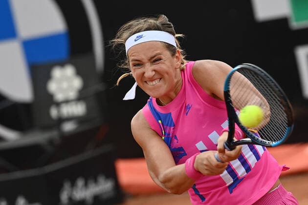 Photo Alfredo Falcone - LaPresse 19 09 2020 Roma (Italy) Tennis Victoria Azarenka (BLR) vs Garbine Muguruza (ESP) Internazionali BNL d Italia 2020 In the pic:Victoria Azarenka  Copyright: xAlfredoxFalcone LaPressex