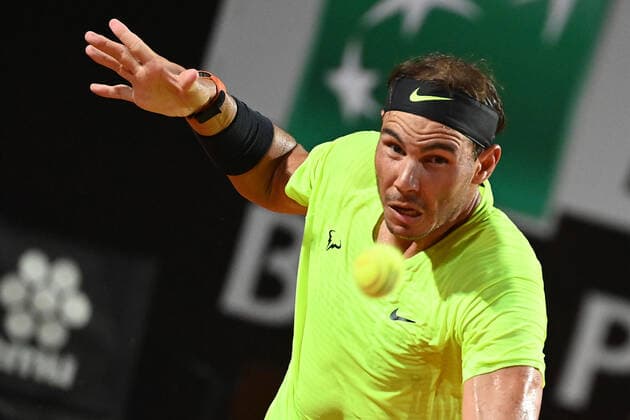 Photo Alfredo Falcone - LaPresse 19 09 2020 Roma (Italy) Tennis Rafael Nadal (ESP) vs Diego Schwartzman (ARG) Internazionali BNL d Italia 2020 In the pic:Rafael Nadal  Copyright: xAlfredoxFalcone LaPressex
