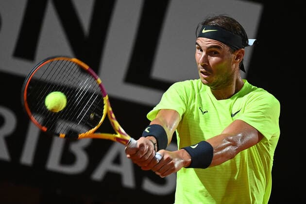 Photo Alfredo Falcone - LaPresse 19 09 2020 Roma (Italy) Tennis Rafael Nadal (ESP) vs Diego Schwartzman (ARG) Internazionali BNL d Italia 2020 In the pic:Rafael Nadal  Copyright: xAlfredoxFalcone LaPressex