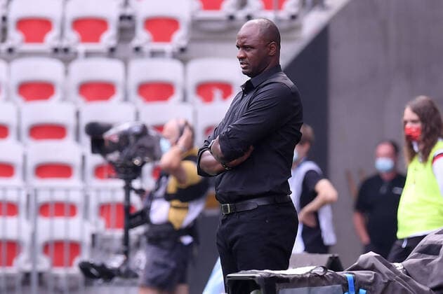 PATRICK VIEIRA (ENTRAINEUR NICE) FOOTBALL : Nice vs Paris SG - Ligue 1 Uber Eats - 20 09 2020 FEP Panoramic 