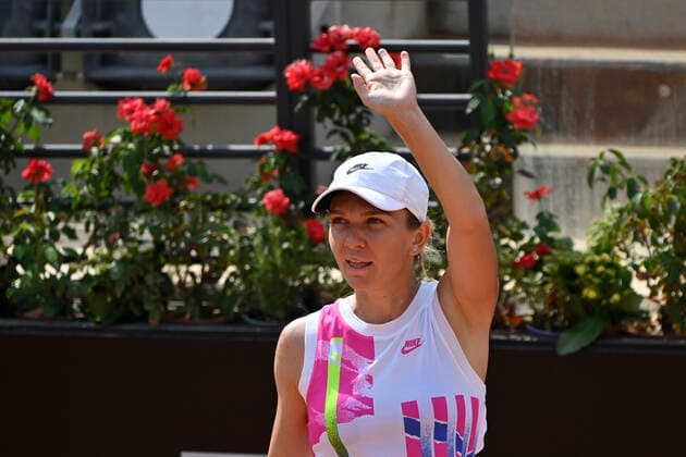 Photo Alfredo Falcone - LaPresse20 09 2020 Roma (Italy TennisSimona Halep (ROU) vs Garbine Muguruza (ESP)Internazionali BNL d Italia 2020In the pic:Simona Halep  Copyright: xAlfredoxFalcone LaPressex