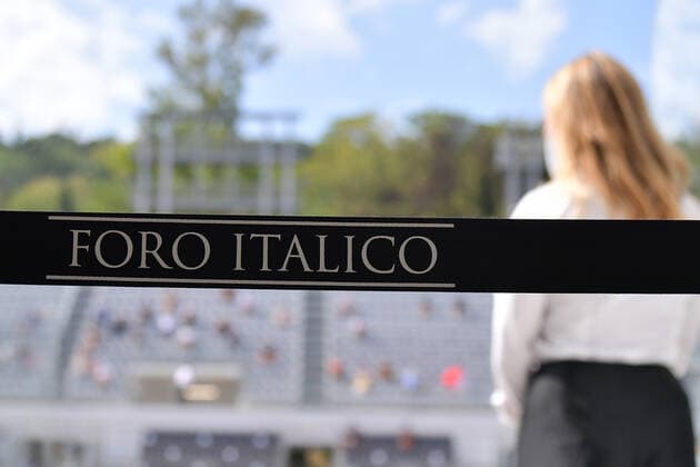 Photo Alfredo Falcone - LaPresse 20 09 2020 Roma (Italy) Tennis Simona Halep (ROU) vs Garbine Muguruza (ESP) Internazionali BNL d Italia 2020 In the pic:  Copyright: xAlfredoxFalcone LaPressex