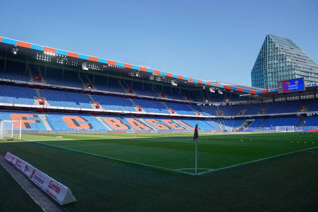 20.09.2020, Basel, St. Jakob-Park, Fussball Super League: FC Basel 1893 - FC Vaduz, Innensicht des Stadiums St. Jakob-Park (Joggeli) Basel Basel Schweiz Copyright: xJustPictures.chx