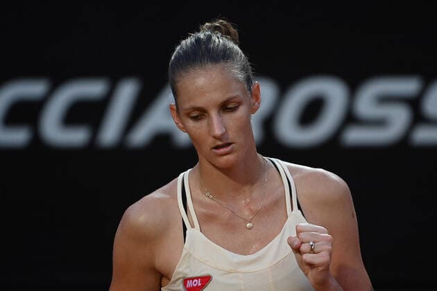 Photo Alfredo Falcone - LaPresse 20 09 2020 Roma (Italy) Tennis Marketa Vondrousova (CZE) vs Karolina Pliskova (CZE) Internazionali BNL d Italia 2020 In the pic:Karolina Pliskova  Copyright: xAlfredoxFalcone LaPressex
