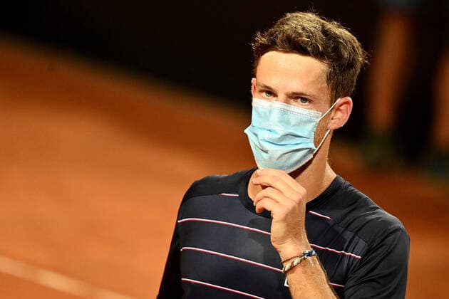 Photo Alfredo Falcone - LaPresse 20 09 2020 Roma (Italy) Tennis Denis Shapovalov (CAN) vs Diego Schwartzman (ARG) Internazionali BNL d Italia 2020 In the pic:Diego Schwartzman  Copyright: xAlfredoxFalcone LaPressex