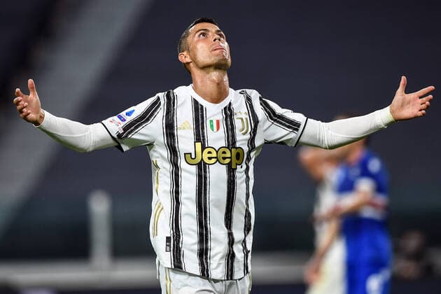 Mg Torino 20 09 2020 - campionato di calcio serie A Juventus-Sampdoria foto Matteo Gribaudi Image nella foto: Cristiano Ronaldo 