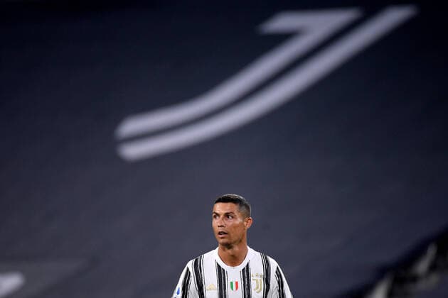 Cristiano Ronaldo of Juventus during the Serie A football match between Juventus FC and UC Sampddoria at Allianz Stadium in Torino (Italy), September 20th, 2020. Photo Federico Tardito Insidefoto federicoxtardito
