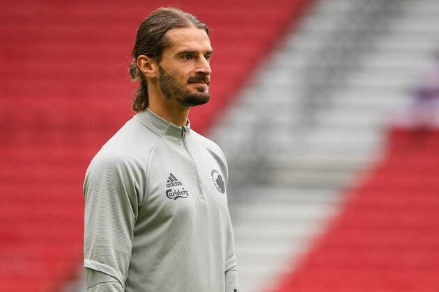 FC Copenhagen v Broendby IF, 3F Superliga, Copenhagen, Denmark Copenhagen, Denmark. 20th, September 2020. Marios Oikonomou (27) of FC Copenhagen seen during warm up before the 3F Superliga match between FC Copenhagen and Broendby at Parken in Copenhagen. Copenhagen Denmark  Copyright: xGonzalesxPhoto RunexMathiesenx