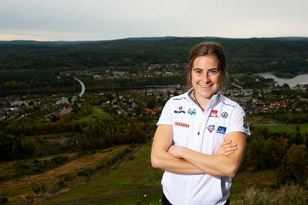 Ski Nordisch, Team Schweden Porträttermin 200921 Ebba Andersson poserar för ett porträtt under en pressträff med Sverige den 21 september 2020 i Solleftea. Copyright: NILSxJAKOBSSON BB200921NJ043