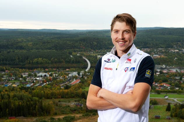 Ski Nordisch, Team Schweden Porträttermin 200921 William Poromaa poserar för ett porträtt under en pressträff med Sverige den 21 september 2020 i Solleftea. Copyright: NILSxJAKOBSSON BB200921NJ045