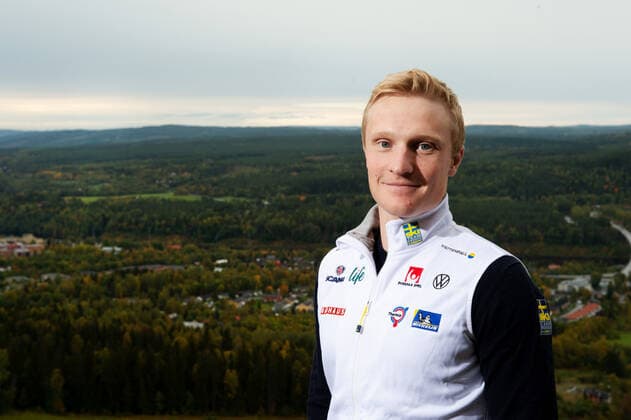 Ski Nordisch, Team Schweden Porträttermin 200921 Jens Burman poserar för ett porträtt under en pressträff med Sverige den 21 september 2020 i Solleftea. Copyright: NILSxJAKOBSSON BB200921NJ046