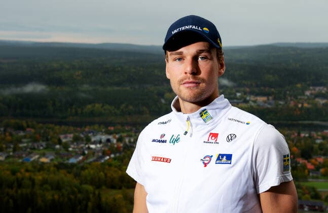 Ski Nordisch, Team Schweden Porträttermin 200921 Marcus Grate poserar för ett porträtt under en pressträff med Sverige den 21 september 2020 i Solleftea. Copyright: NILSxJAKOBSSON BB200921NJ049