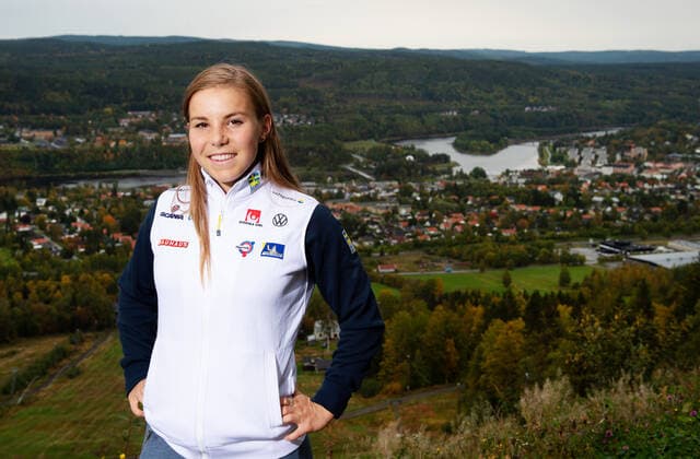 Ski Nordisch, Team Schweden Porträttermin 200921 Johanna Hagström poserar för ett porträtt under en pressträff med Sverige den 21 september 2020 i Solleftea. Copyright: NILSxJAKOBSSON BB200921NJ053