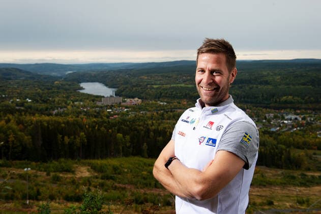 Ski Nordisch, Team Schweden Porträttermin 200921 Tränare Anders Högberg poserar för ett porträtt under en pressträff med Sverige den 21 september 2020 i Solleftea. Copyright: NILSxJAKOBSSON BB200921NJ057
