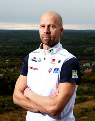 Ski Nordisch, Team Schweden Porträttermin 200921 Tränare Stefan Thomson poserar för ett porträtt under en pressträff med Sverige den 21 september 2020 i Solleftea. Copyright: NILSxJAKOBSSON BB200921NJ059