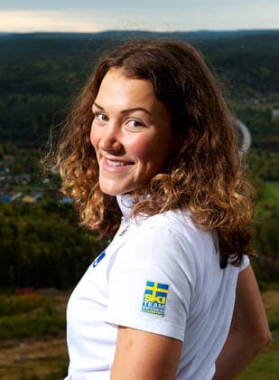 Ski Nordisch, Team Schweden Porträttermin 200921 Moa Lundgren poserar för ett porträtt under en pressträff med Sverige den 21 september 2020 i Solleftea. Copyright: NILSxJAKOBSSON BB200921NJ062