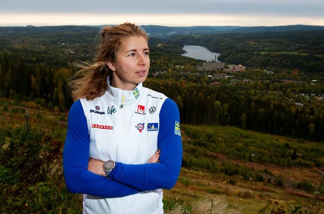 Ski Nordisch, Team Schweden Porträttermin 200921 Evelina Settlin poserar för ett porträtt under en pressträff med Sverige den 21 september 2020 i Solleftea. Copyright: NILSxJAKOBSSON BB200921NJ063
