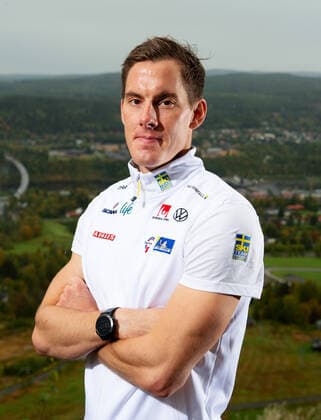 Ski Nordisch, Team Schweden Porträttermin 200921 Johan Häggström poserar för ett porträtt under en pressträff med Sverige den 21 september 2020 i Solleftea. Copyright: NILSxJAKOBSSON BB200921NJ068