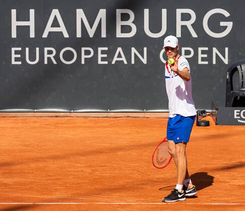 Yannick Hanfmann (GER) 22.09.20, Hamburg, Tennis am Rothenbaum, Tennis, ATP500, Hamburg European Open Â