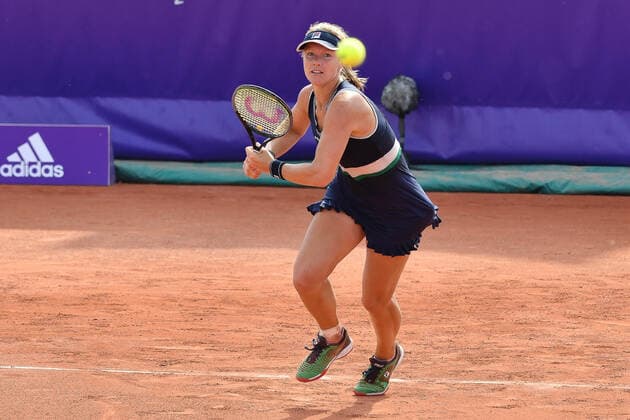 Tennis - Internationaux de Strasbourg 2020 - Kiki Bertens - Pays Bas - 23 09 2020 TENNIS : Internationaux de Strasbourg 2020 -France - 23 09 2020 ChrysleneCaillaud Panoramic 