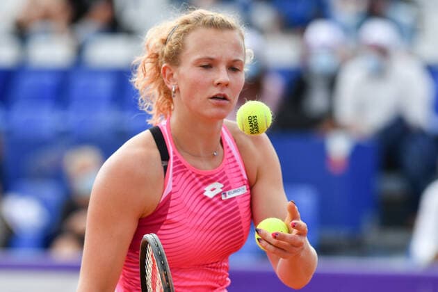 Tennis - Internationaux de Strasbourg 2020 - Katerina Siniakova - Republique Tcheque - 23 09 2020 TENNIS : Internationaux de Strasbourg 2020 -France - 23 09 2020 ChrysleneCaillaud Panoramic 