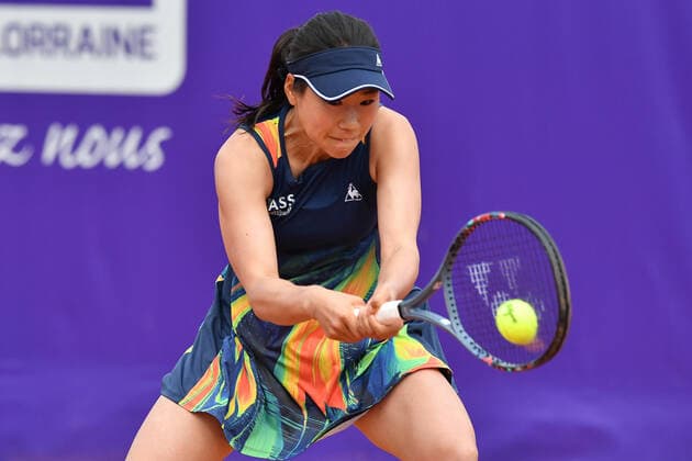 Tennis - Internationaux de Strasbourg 2020 - Nao Hibino - Japon - 24 09 2020 TENNIS : Internationaux de Strasbourg 2020 -France - 24 09 2020 ChrysleneCaillaud Panoramic 