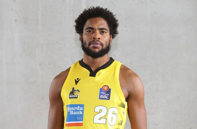 Ludwigsburg , Basketball Fototermin MHP Riesen Ludwigsburg , Javontae Hawkins