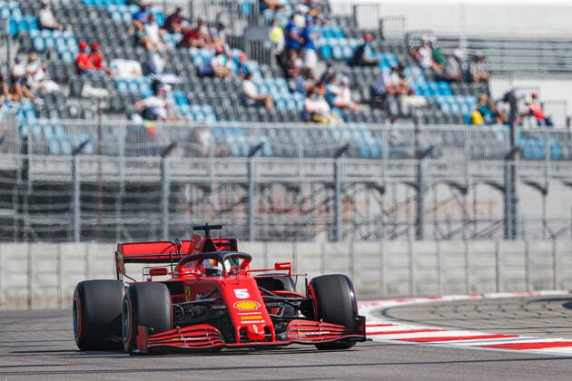 Motorsports: FIA Formula One World Championship, WM, Weltmeisterschaft 2020, Grand Prix of Russia 5 Sebastian Vettel (GER, Scuderia Ferrari Mission Winnow),