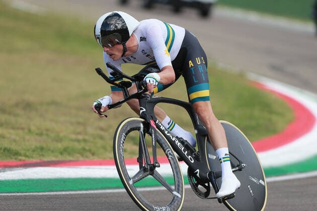 ROHAN DENNIS CYCLISME : Championnats du monde sur route - Contre la montre - 25 09 2020 PITCH PANORAMIC 