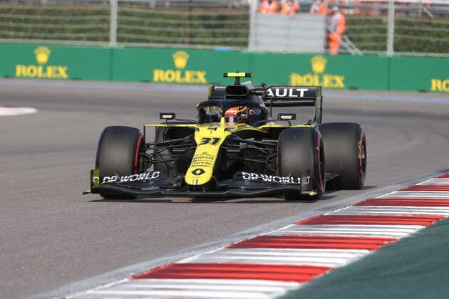 Motorsports: FIA Formula One World Championship, WM, Weltmeisterschaft 2020, Grand Prix of Russia, 31 Esteban Ocon (FRA, Renault DP World F1 Team), Sochi Russia