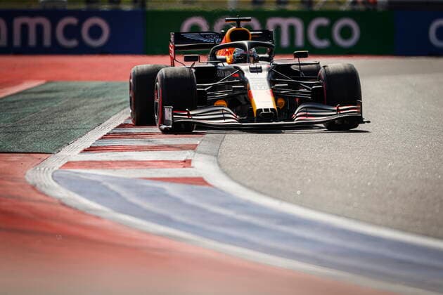 Motorsports: FIA Formula One World Championship, WM, Weltmeisterschaft 2020, Grand Prix of Russia, 33 Max Verstappen (NLD, Aston Martin Red Bull Racing), Sochi Russia