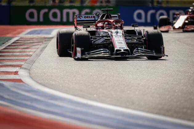 Motorsports: FIA Formula One World Championship, WM, Weltmeisterschaft 2020, Grand Prix of Russia, 7 Kimi Raikkonen (FIN, Alfa Romeo Racing ORLEN), Sochi Russia