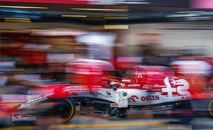 Motorsports: FIA Formula One World Championship, WM, Weltmeisterschaft 2020, Grand Prix of Russia, 7 Kimi Raikkonen (FIN, Alfa Romeo Racing ORLEN), Sochi Russia