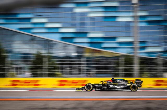 Motorsports: FIA Formula One World Championship, WM, Weltmeisterschaft 2020, Grand Prix of Russia Motorsports: FIA Formula One World Championship 2020, Grand Prix of Russia, 3 Daniel Ricciardo (AUS, Renault DP World F1 Team),