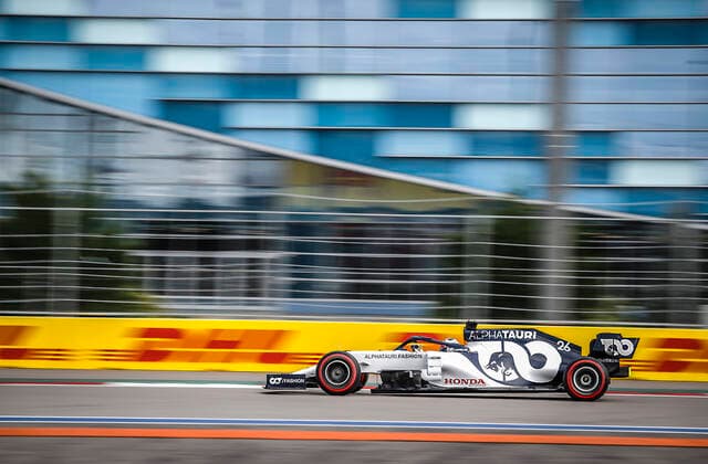 Motorsports: FIA Formula One World Championship, WM, Weltmeisterschaft 2020, Grand Prix of Russia Motorsports: FIA Formula One World Championship 2020, Grand Prix of Russia, 26 Daniil Kvyat (RUS, Scuderia AlphaTauri Honda),