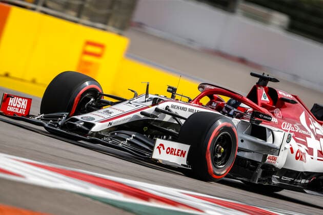 Motorsports: FIA Formula One World Championship, WM, Weltmeisterschaft 2020, Grand Prix of Russia Motorsports: FIA Formula One World Championship 2020, Grand Prix of Russia, 7 Kimi Raikkonen (FIN, Alfa Romeo Racing ORLEN),