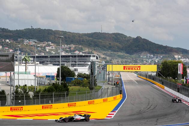 Motorsports: FIA Formula One World Championship, WM, Weltmeisterschaft 2020, Grand Prix of Russia Motorsports: FIA Formula One World Championship 2020, Grand Prix of Russia, 8 Romain Grosjean (FRA, Haas F1 Team),