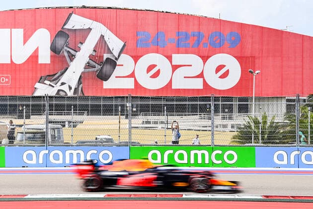 Motorsports: FIA Formula One World Championship, WM, Weltmeisterschaft 2020, Grand Prix of Russia Motorsports: FIA Formula One World Championship 2020, Grand Prix of Russia, 33 Max Verstappen (NLD, Aston Martin Red Bull Racing),