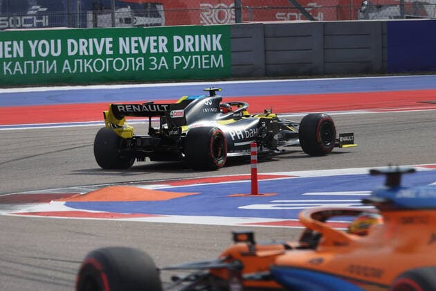 Motorsports: FIA Formula One World Championship, WM, Weltmeisterschaft 2020, Grand Prix of Russia, 31 Esteban Ocon (FRA, Renault DP World F1 Team), Sochi Russia
