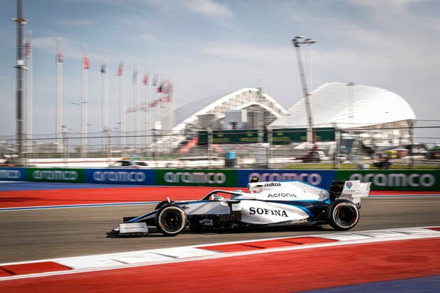 Motorsports: FIA Formula One World Championship, WM, Weltmeisterschaft 2020, Grand Prix of Russia, 6 Nicholas Latifi (CAN, Williams Racing), Sochi Russia