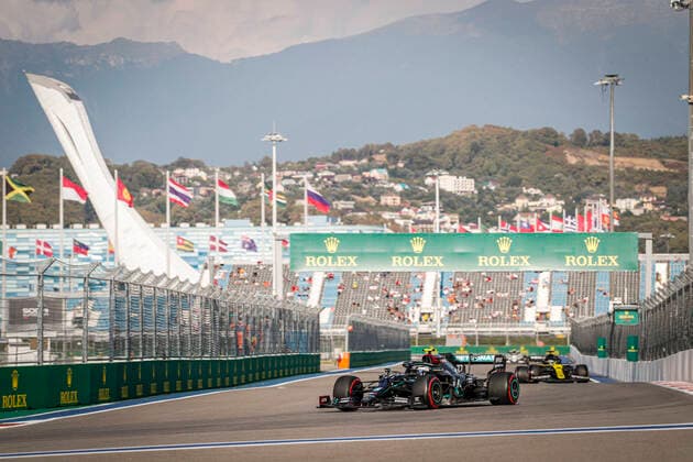 Motorsports: FIA Formula One World Championship, WM, Weltmeisterschaft 2020, Grand Prix of Russia, 77 Valtteri Bottas (FIN, Mercedes-AMG Petronas Formula One Team), Sochi Russia