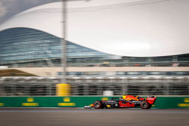 Motorsports: FIA Formula One World Championship, WM, Weltmeisterschaft 2020, Grand Prix of Russia, 23 Alexander Albon (THA, Aston Martin Red Bull Racing), Sochi Russia