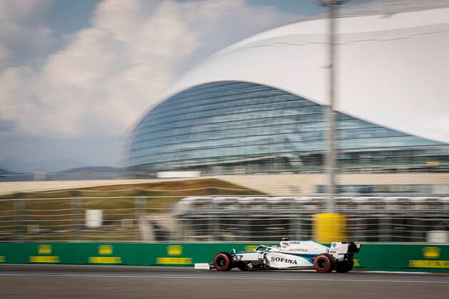 Motorsports: FIA Formula One World Championship, WM, Weltmeisterschaft 2020, Grand Prix of Russia, 6 Nicholas Latifi (CAN, Williams Racing), Sochi Russia