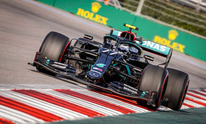 Motorsports: FIA Formula One World Championship, WM, Weltmeisterschaft 2020, Grand Prix of Russia, 77 Valtteri Bottas (FIN, Mercedes-AMG Petronas Formula One Team), Sochi Russia