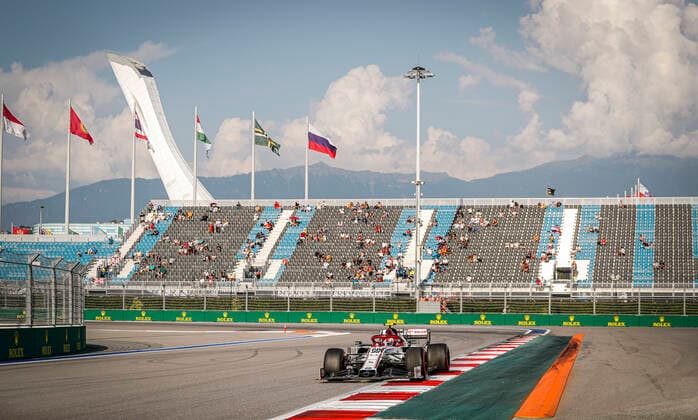 Motorsports: FIA Formula One World Championship, WM, Weltmeisterschaft 2020, Grand Prix of Russia, 99 Antonio Giovinazzi (ITA, Alfa Romeo Racing ORLEN), Sochi Russia