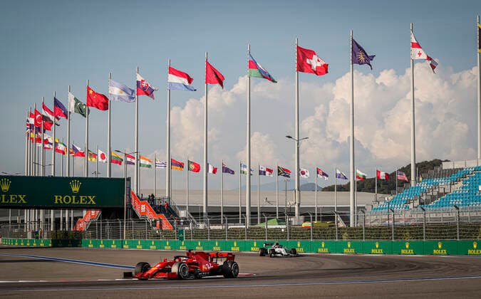 Motorsports: FIA Formula One World Championship, WM, Weltmeisterschaft 2020, Grand Prix of Russia, 5 Sebastian Vettel (GER, Scuderia Ferrari Mission Winnow), Sochi Russia