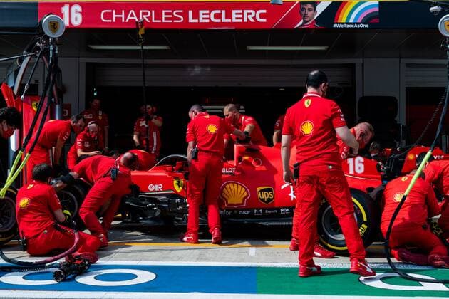 Motorsports: FIA Formula One World Championship, WM, Weltmeisterschaft 2020, Grand Prix of Russia Motorsports: FIA Formula One World Championship 2020, Grand Prix of Russia, 16 Charles Leclerc (MCO, Scuderia Ferrari Mission Winnow),