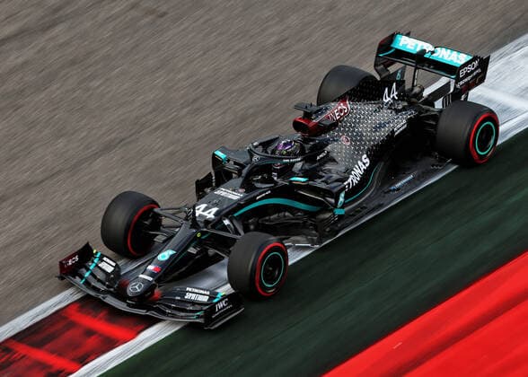 Motorsports: FIA Formula One World Championship, WM, Weltmeisterschaft 2020, Grand Prix of Russia Motorsports: FIA Formula One World Championship 2020, Grand Prix of Russia, 44 Lewis Hamilton (GBR, Mercedes-AMG Petronas Formula One Team),