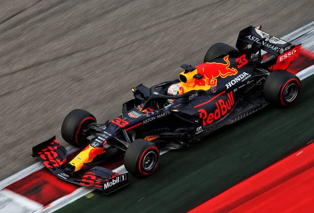 Motorsports: FIA Formula One World Championship, WM, Weltmeisterschaft 2020, Grand Prix of Russia Motorsports: FIA Formula One World Championship 2020, Grand Prix of Russia, 33 Max Verstappen (NLD, Aston Martin Red Bull Racing),
