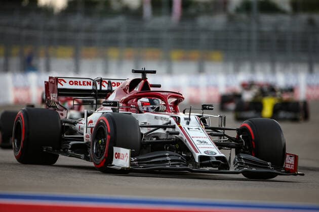 Motorsports: FIA Formula One World Championship, WM, Weltmeisterschaft 2020, Grand Prix of Russia Motorsports: FIA Formula One World Championship 2020, Grand Prix of Russia, 7 Kimi Raikkonen (FIN, Alfa Romeo Racing ORLEN),